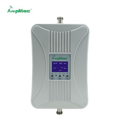 Amplitec low interference dual band Smart mobile signal booster for 700/800/850/900/1800/2100/2600 MHz