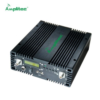 Amplitec 27dBm GSM WCDMA Dual Band Selective Repeater 2G 3G Industrial Signal Booster with Remote Monitoring Function