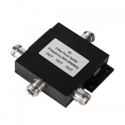 Amplitec high quality  3 way 800~2500mhz microstrip splitters for cable