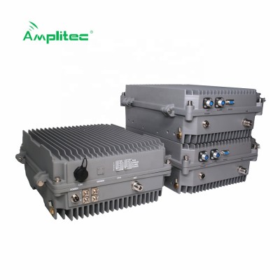 Amplitec 20W Digital Fiber Optical Signal Repeater 15KM Long Distance for No Signal Areas